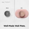 imageelago Wall Plate Cover Plus Compatible with Google Nest Thermostat 2020 Snow  Durable Polycarbonate Material Easy Installation Complementary DesignSand Pink