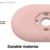 imageelago Wall Plate Cover Plus Compatible with Google Nest Thermostat 2020 Snow  Durable Polycarbonate Material Easy Installation Complementary DesignSand Pink