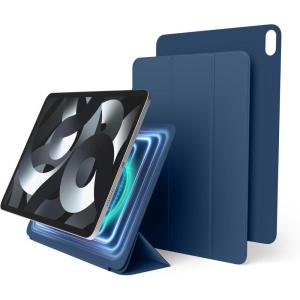 imageelago Case for iPad Air 109 5th 4th iPad Pro 1st Generation 2018 and Air 11 M2  iPad Case with Magnetic Attachment to MetalCompatible with Apple Pencil and elagos Pencil case Dark GreyBlue