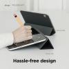 imageelago Case for iPad 10th Generation  iPad Case with Magnetic Attachment to Metal Materials Compatible with Apple iPad Pencil and elagos Pencil case Dark GreyDark Grey