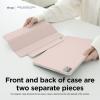 imageelago Case for iPad 10th Generation  iPad Case with Magnetic Attachment to Metal Materials Compatible with Apple iPad Pencil and elagos Pencil case Dark GreySand Pink