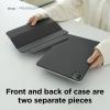 imageelago Case for iPad Pro 129 6th 5th4th Generation and iPad Air 13 M2 iPad Case with Magnetic Attachment to Metal MaterialsCompatible with Apple iPad Pencil and elagos Pencil case Dark GreyDark Grey