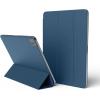 imageelago Magnetic Folio Case for iPad Pro 11 inch Cover M4  Back Plate can be Attached to Metal Materials WakeSleep functionality Compatible with Apple Pencil 2 Dark GreyBlue