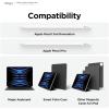 imageelago Metal Holder Compatible with Apple Pencil Series Pro 2nd Generation Compatible with Apple Magic Keyboard Smart Keyboard Folio and Other Magnetic Cases for iPad