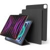 imageelago Case for iPad Pro 129 6th 5th4th Generation and iPad Air 13 M2 iPad Case with Magnetic Attachment to Metal MaterialsCompatible with Apple iPad Pencil and elagos Pencil case Dark GreyDark Grey