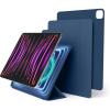 imageelago Case for iPad Pro 129 6th 5th4th Generation and iPad Air 13 M2 iPad Case with Magnetic Attachment to Metal MaterialsCompatible with Apple iPad Pencil and elagos Pencil case Dark GreyBlue