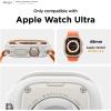 imageelago Duo Case Compatible with Apple Watch Ultra 2 Apple Watch Ultra Case Full Protection Hard PC  TPU Material Full Access to Screen Two PCs Included Strap not IncludedTPU Transparent  PC Orange  Black