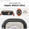 imageelago Duo Case Compatible with Apple Watch Ultra 2 Apple Watch Ultra Case Full Protection Hard PC  TPU Material Full Access to Screen Two PCs Included Strap not IncludedTPU Black  PC Orange  Black