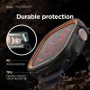 imageelago Duo Case Compatible with Apple Watch Ultra 2 Apple Watch Ultra Case Full Protection Hard PC  TPU Material Full Access to Screen Two PCs Included Strap not IncludedTPU Black  PC Orange  Black