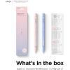 imageelago x MONAMI Compatible with Apple Pencil Pro Case ampamp Apple Pencil 2nd Generation Case Compatible with Magnetic Charging Double Tap Squeeze Haptic Must Read Installation Instructions VioletViolet