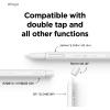 imageelago x MONAMI Compatible with Apple Pencil Pro Case ampamp Apple Pencil 2nd Generation Case Compatible with Magnetic Charging Double Tap Squeeze Haptic Must Read Installation Instructions VioletPale White