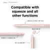 imageelago x MONAMI Compatible with Apple Pencil Pro Case ampamp Apple Pencil 2nd Generation Case Compatible with Magnetic Charging Double Tap Squeeze Haptic Must Read Installation Instructions VioletPeony Pink