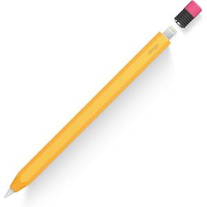 imageelago Classic Pencil Case Compatible with Apple Pencil 1st Generation Classic Design Durable Silicone YellowYellow