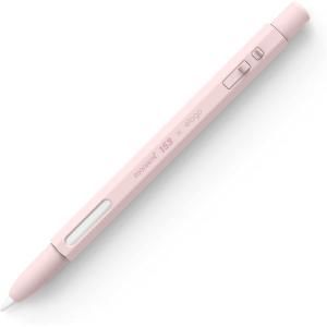 imageelago x MONAMI Compatible with Apple Pencil Pro Case ampamp Apple Pencil 2nd Generation Case Compatible with Magnetic Charging Double Tap Squeeze Haptic Must Read Installation Instructions VioletPeony Pink