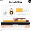 imageelago  LINE Friends Compatible with Apple Pencil Pro Case ampamp Apple Pencil 2nd Generation Case Compatible with Magnetic Charging Double Tap Squeeze Haptic CONYCONY