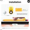 imageelago  LINE Friends Compatible with Apple Pencil Pro Case ampamp Apple Pencil 2nd Generation Case Compatible with Magnetic Charging Double Tap Squeeze Haptic CONYSALLY