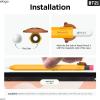 imageelago BT21 Classic Pencil Case Compatible with Apple Pencil 2nd Generation Durable Silicone Cover Protective Holder Compatible with Magnetic Charging and Double Tap Official Merchandise CookySHOOKY