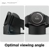 imageelago GW2 Compatible with Samsung Watch Charger for Galaxy Watch 4 3 Active 2 Active  Black Minimalist Style Charging DockBlack