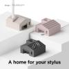 imageelago Pencil Home Stand Compatible with Apple Pencil Pro Apple Pencil 1st ampamp 2nd Generation and Apple Pencil USBC and Other Pens Stylus Lightning Cable Organizer Sand PinkDark Grey