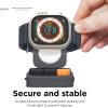 imageelago W9 Stand Compatible with Apple Watch Ultra2Ultra10987654321SE 49mm 46mm 45mm 44mm42mm 41mm 40mm 38mm  Galaxy Watch Ultra 7 6 6 Classic 5 5 ProDark Grey