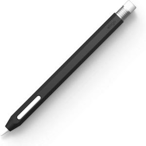 imageelago Classic Case Compatible with Apple Pencil Pro and Apple Pencil 2nd Generation Classic Design Compatible with Magnetic Charging and Double Pressure See InstructionsBlack