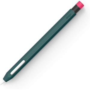 imageelago Classic Case Compatible with Apple Pencil Pro and Apple Pencil 2nd Generation Classic Design Compatible with Magnetic Charging and Double Pressure See InstructionsNight Green