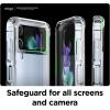 imageelago Compatible with Samsung Galaxy Z Flip 4 Case  Hybrid Clear Case PC  TPU Hybrid Technology AntiYellowing Crystal Clear Shockproof Bumper Cover Full Body Protection