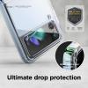 imageelago Compatible with Samsung Galaxy Z Flip 4 Case  Hybrid Clear Case PC  TPU Hybrid Technology AntiYellowing Crystal Clear Shockproof Bumper Cover Full Body Protection