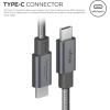 imageelago USBC to USBA Braided Cable Dark Grey  Sync ampamp ChargeReversible ConnectorFast ChargingAluminum Body  Galaxy S8 Galaxy S8 Plus and USBC Devices