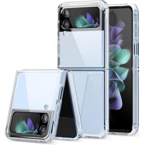 imageelago Compatible with Samsung Galaxy Z Flip 4 Case  Hybrid Clear Case PC  TPU Hybrid Technology AntiYellowing Crystal Clear Shockproof Bumper Cover Full Body Protection