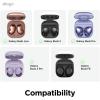 imageelago Clear Case Compatible with Samsung Galaxy Buds FE 2023  Galaxy Buds 2 Pro 2022  Galaxy Buds 2 2021  Galaxy Buds Pro 2021  Galaxy Buds Live 2020 Clear