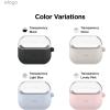 imageelago Compatible with Samsung Galaxy Buds 3 Case ampamp Galaxy Buds 3 Pro Case Duo Case with Carabiner Premium Silicone  TPU Cover Headphone Accessories for Men for Women Lovely PinkClear  Lovely Pink