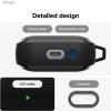 imageelago EDC Case Compatible with Samsung Galaxy Buds 3 ampamp Galaxy Buds 3 Pro Case  Shock Absorbing Design Wireless Charging Full Body Protection ClearBlack