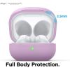 imageelago Silicone Case Compatible with Samsung Galaxy Buds FE Case 2023  Galaxy Buds 2 Pro Case 2022  Galaxy Buds 2 Case 2021  Galaxy Buds Pro Case 2021 Galaxy Buds Live Case 2020LavenderLavender