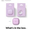 imageelago Silicone Case Compatible with Samsung Galaxy Buds FE Case 2023  Galaxy Buds 2 Pro Case 2022  Galaxy Buds 2 Case 2021  Galaxy Buds Pro Case 2021  Galaxy Buds Live2020 LavenderGreyLavender