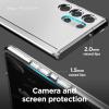 imageelago Clear Case Designed for Samsung Galaxy S22 Ultra  Precise Camera Cutouts Sleek and Light Design Protective Case Shockproof Bumper Cover Durable TPU and Polycarbonate Construction