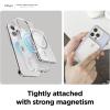 imageelago Clear Magnetic Card Holder Compatible with MagSafe for iPhone 1615141312 Series  Secure Phone WalletDurable Polycarbonate Construction Damage Protection iPod  BlackIPOD