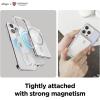 imageelago Clear Magnetic Card Holder Compatible with MagSafe for iPhone 1615141312 Series  Secure Phone WalletDurable Polycarbonate Construction Damage Protection iPod  BlackUniversity House