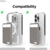 imageelago Magnetic Wallet Card Holder 2Cards Compatible with MagSafe for iPhone 1615141312 Series  Secure Phone Wallet Long Last Silicone Scratch and Damage ProtectionMedium Gray