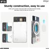 imageelago  BT21 Vivid Collection Magnetic PC Wallet Card Holder Compatible with MagSafe for iPhone 16 15 14 13 12 Series  Secure Phone Wallet