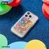 imageelago  BT21 Vivid Collection Magnetic PC Wallet Card Holder Compatible with MagSafe for iPhone 16 15 14 13 12 Series  Secure Phone Wallet