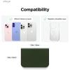 imageelago Magnetic Vegan Leather Wallet Card Holder 3Cards Compatible with MagSafe for iPhone 1615141312 Series  Secure Phone Wallet Scratch and Damage Protection TaupeDark Green