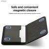 imageelago Magnetic Vegan Leather Wallet Card Holder 3Cards Compatible with MagSafe for iPhone 1615141312 Series  Secure Phone Wallet Scratch and Damage Protection TaupeBlack