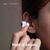 imageelago 2 Pairs AirPods Pro Ear Tips Cover Designed for Apple AirPods Pro Anti Slip Silicone Cover DustFree Fit in The Case 2 Pairs of 2 Colors US Patent Registered Lovely Pink ampamp LavenderLovely PinkLavender