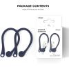 imageelago EarHooks Compatible with AirPods 3 Compatible with AirPods Pro Compatible with AirPods 2 1  Perfect for Outdoor Activities LongLasting Comfort WhiteJean Indigo