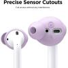 imageelago Earbuds Cover Designed for Apple AirPods 2 ampamp 1 or EarPods Silicone Ear Tips Ear Grip Sound Quality Enhancement 4 Pairs 2 Large  2 Small LavenderLavender