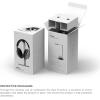 imageelago H Stand Champagne Gold  Premium AluminumScratchFree PaddingPerfect HeightCompatible with AirPods Max and All HeadphonesModern Design Gaming and Audio HeadphonesDark Grey