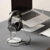 imageelago H Stand Champagne Gold  Premium AluminumScratchFree PaddingPerfect HeightCompatible with AirPods Max and All HeadphonesModern Design Gaming and Audio HeadphonesDark Grey