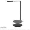 imageelago H Stand Champagne Gold  Premium AluminumScratchFree PaddingPerfect HeightCompatible with AirPods Max and All HeadphonesModern Design Gaming and Audio HeadphonesDark Grey