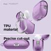 imageelago Compatible with AirPods Pro 2nd Generation Case Clear  Designed for AirPods Pro 2 Protective Cover with Keychain Transparent Wireless Charging Reduced Yellowing TransparentDeep Purple